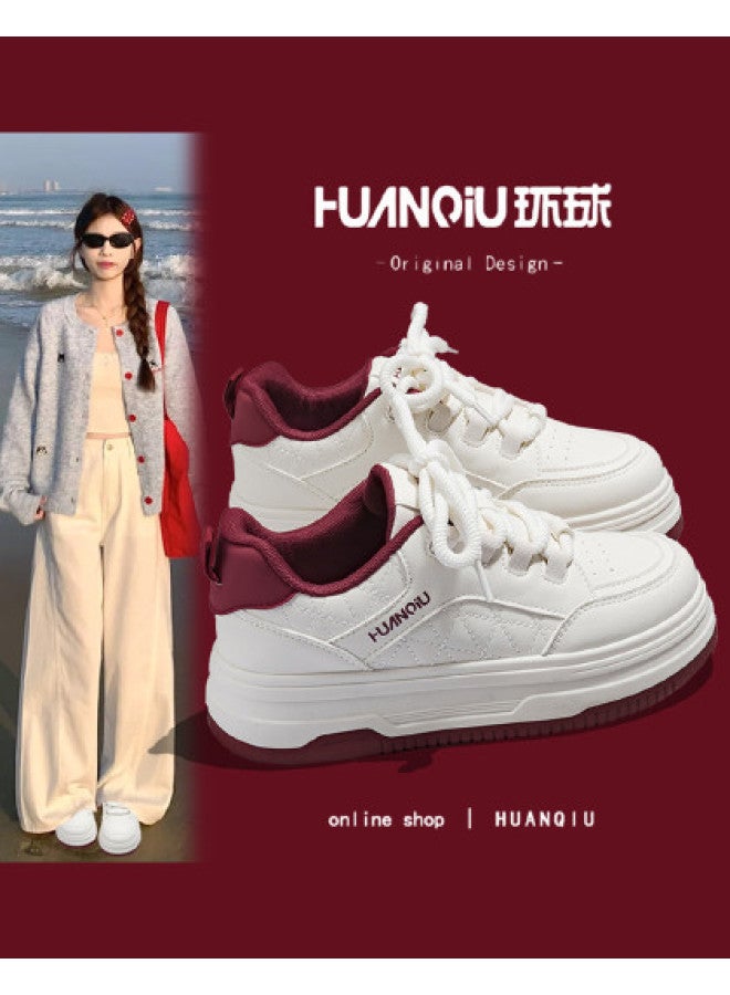 UNIVERSAL Global Original Fashion Versatile Lightweight Platform Sneakers 2025 New Student High-value Women's Shoes - Image 1