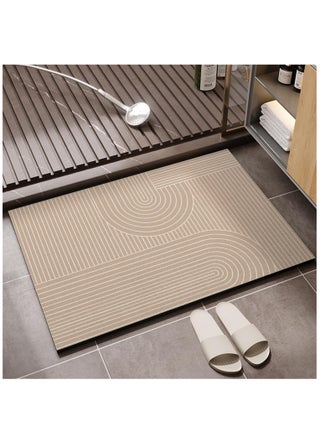 Bath Mat, Absorbent Carpet with Anti Slip Pad, Diatom Mud Cushion for Bath and Kitchen - pzsku/Z80F23FE508846D4BEFB2Z/45/_/1711092547/aae9e657-57cf-4049-807d-afc778f7fb48