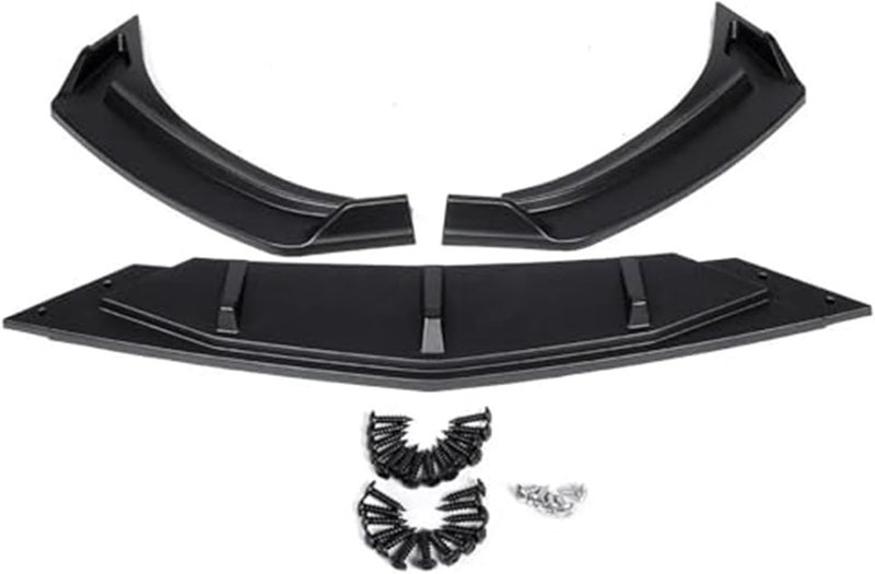 Vuzmode Front Bumper Lip Spoiler Kit for VW Jetta MK7 - Image 4