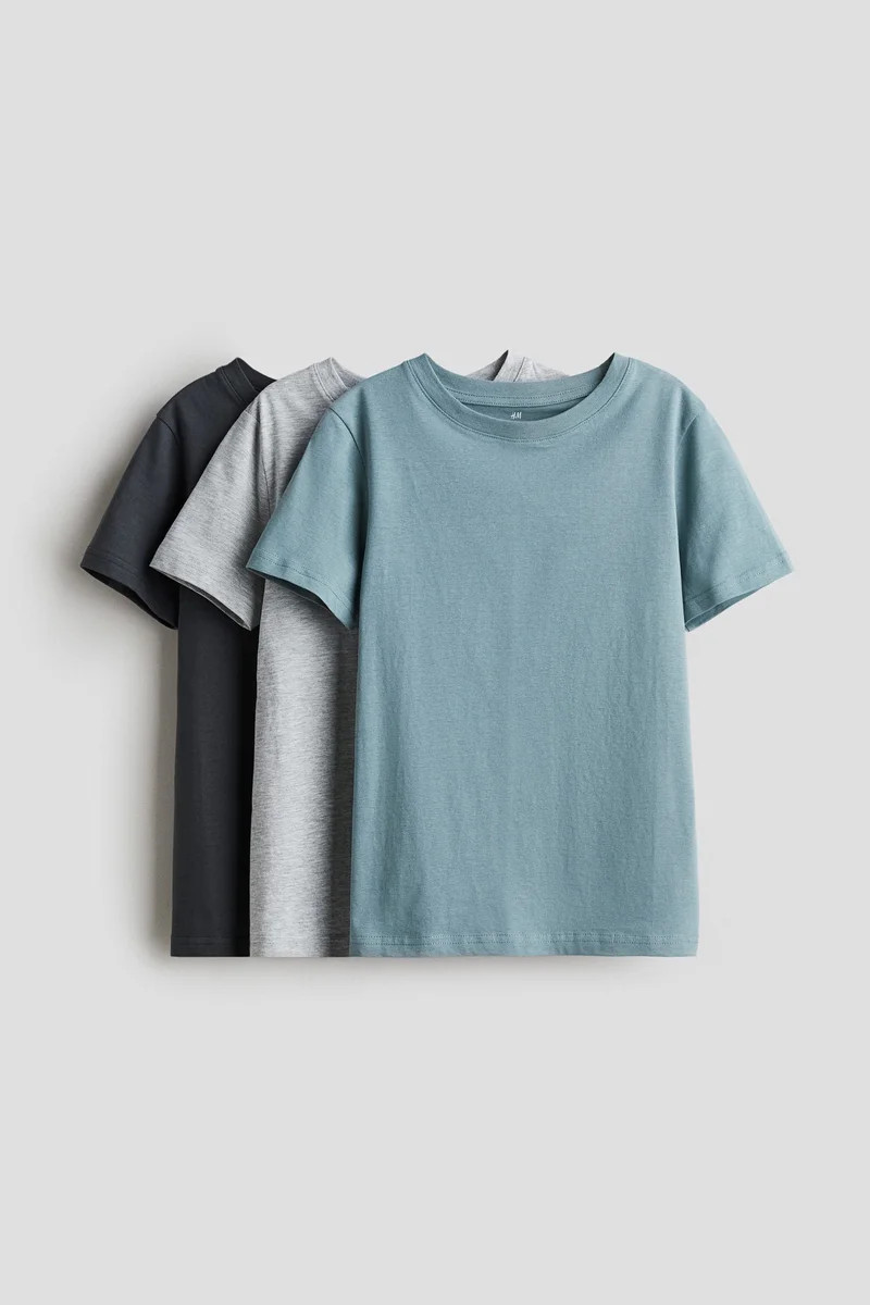 اتش اند ام تي-شيرت عبوة من 3 قطع