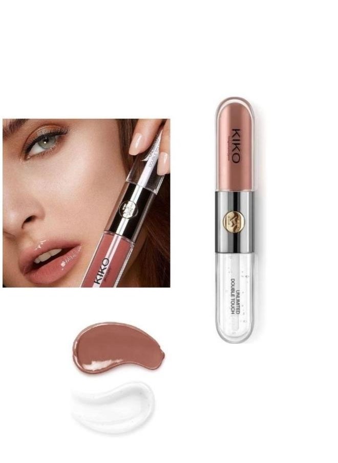 Kiko - Double Touch  Liquid  Lipstick And  Lip  Gloss  - No. 103 - Image 1