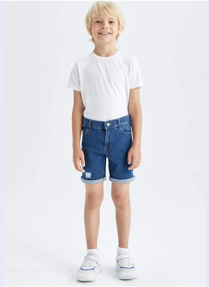 ديفاكتو Boy Denim Bermuda