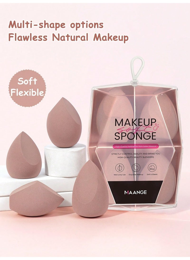 مانجي مجموعة فرش المكياج من مانج، 50 قطعة - تتضمن 20 فرشاة أنبوبية من الألومنيوم الفاخر، وإسفنجة تجميل، ومنافذ بودرة سائبة، ومنصات إزالة المكياج، ومنظف فرش المكياج، وحقيبة مستحضرات تجميل - مجموعة أدوات مكياج احترافية كاملة - Image 5