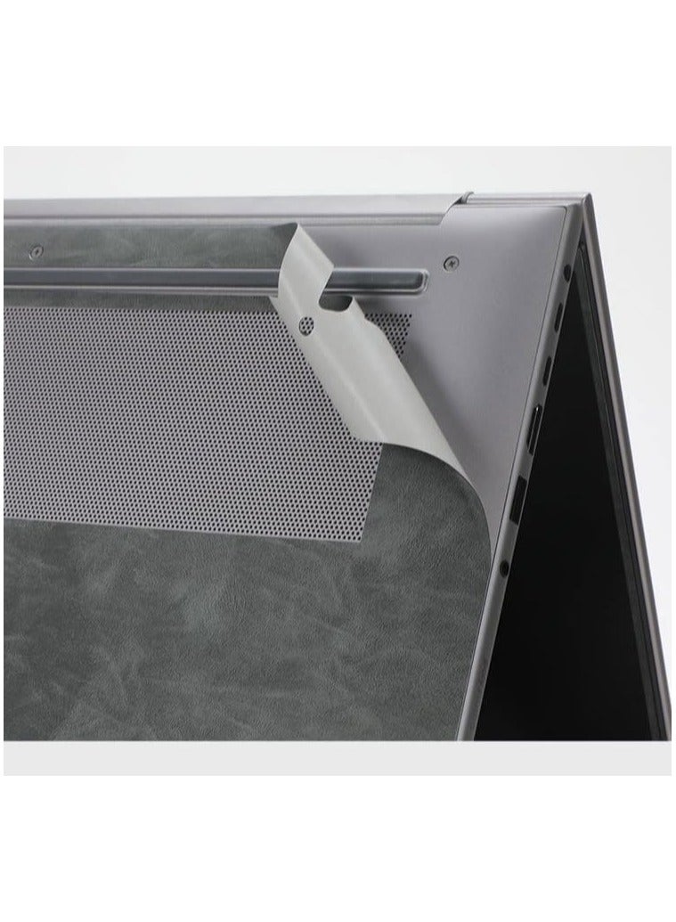 عام غطاء ملصقات متوافق مع كمبيوتر HP Zhan 99 16 G1i 2025 مقاس 16 بوصة، مصنوع من فيلم جلد مقاوم للخدوش مع حماية ثلاثية الجوانب. - Image 5