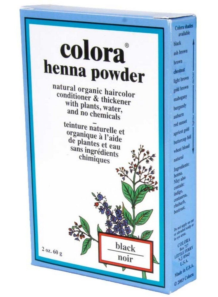 Colora Henna Powder, Black