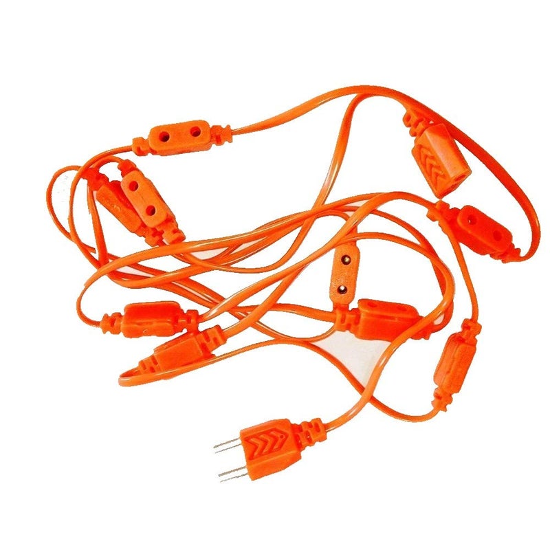 LIGHTZILLIA LIGHTZILLIA Jointer Wire for LEDRice Lights Ladi Female Sockets Celebrations Connector for Festival Light Diwali Decoration Color Multi 101 2  - Image 5