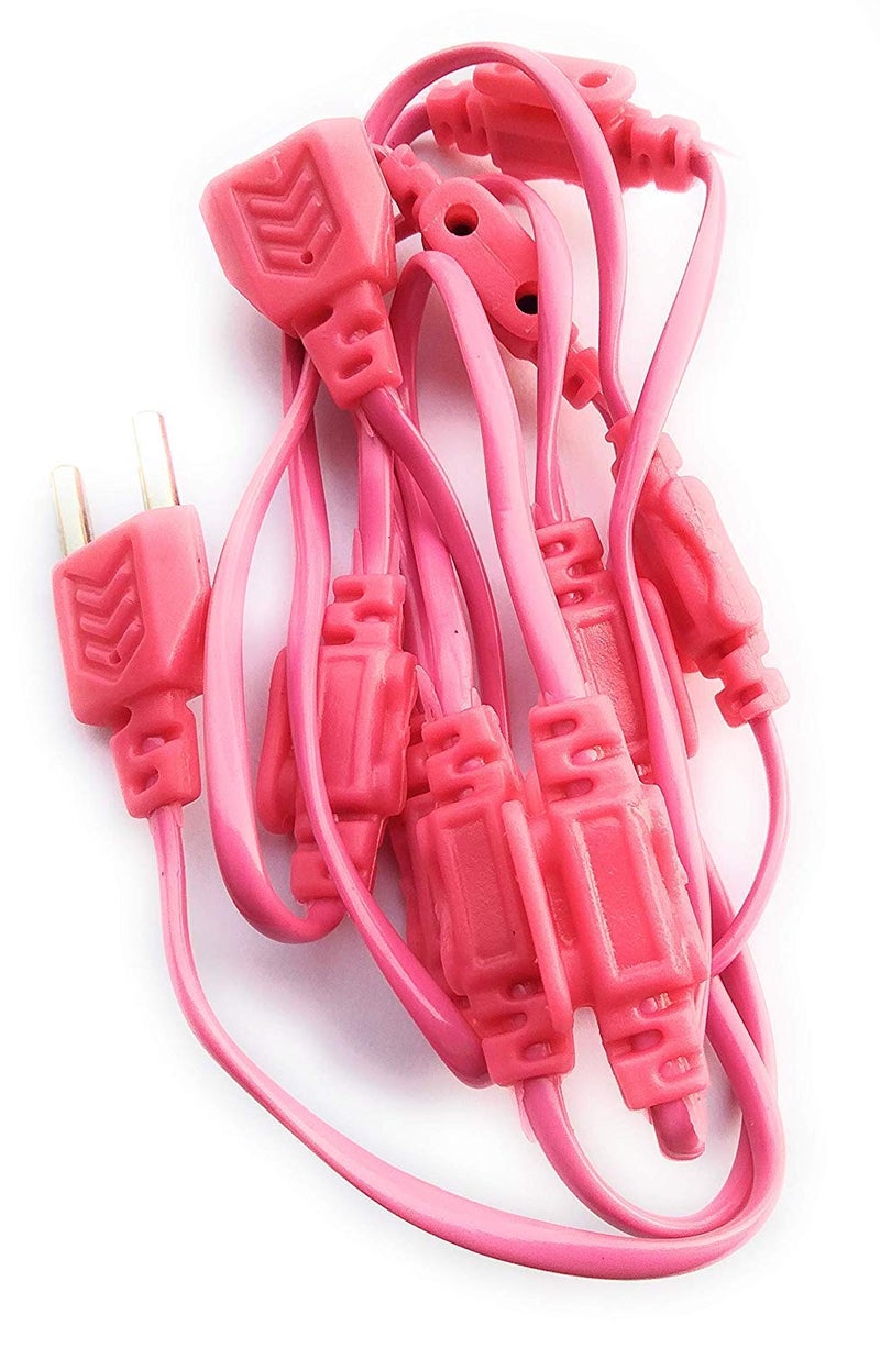LIGHTZILLIA LIGHTZILLIA Jointer Wire for LEDRice Lights Ladi Female Sockets Celebrations Connector for Festival Light Diwali Decoration Color Multi 101 2  - Image 2