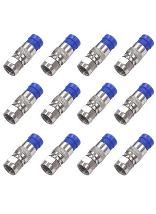 RG6 Compression connectors,Coaxial cable connector F Type Wire Connector (RG6 F Type Compression Connector) - pzsku/Z80F2EBCF03519DDAE303Z/45/_/1736829034/0cb8fe6d-9f55-4236-a217-fa22113b1ec1