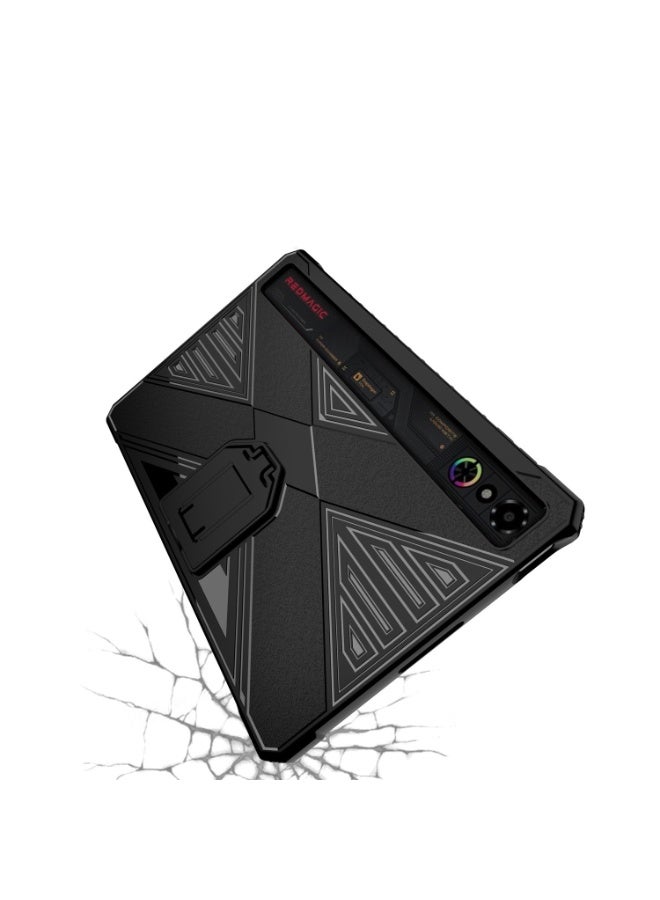 general Compatible with Nubia RedMagic Gaming Tablet 3 Pro 9.06 inch (2025) Protective Case,Drop-Resistant,Anti-Scratch,Folding Stand,Anti-Fingerprint Cover - Image 3