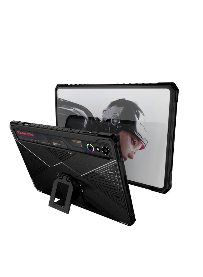 general Compatible with Nubia RedMagic Gaming Tablet 3 Pro 9.06 inch (2025) Protective Case,Drop-Resistant,Anti-Scratch,Folding Stand,Anti-Fingerprint Cover - Image 2