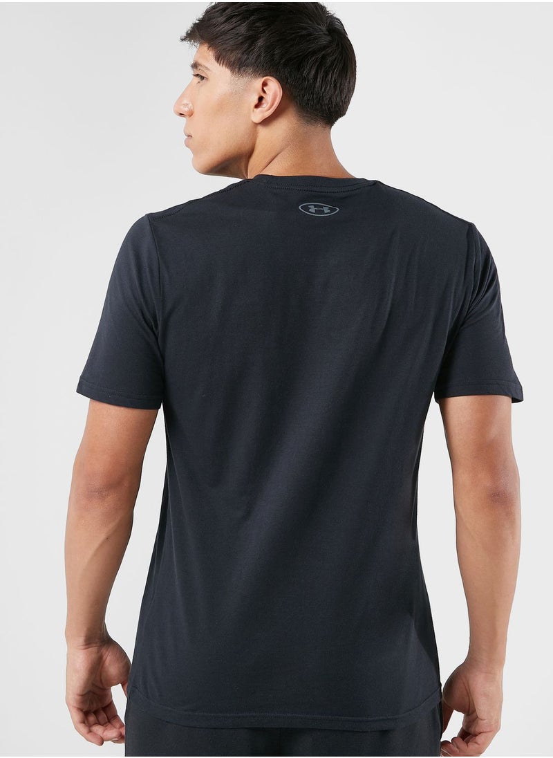 UNDER ARMOUR - Branded Gel Stack Logo T-shirt - Image 1