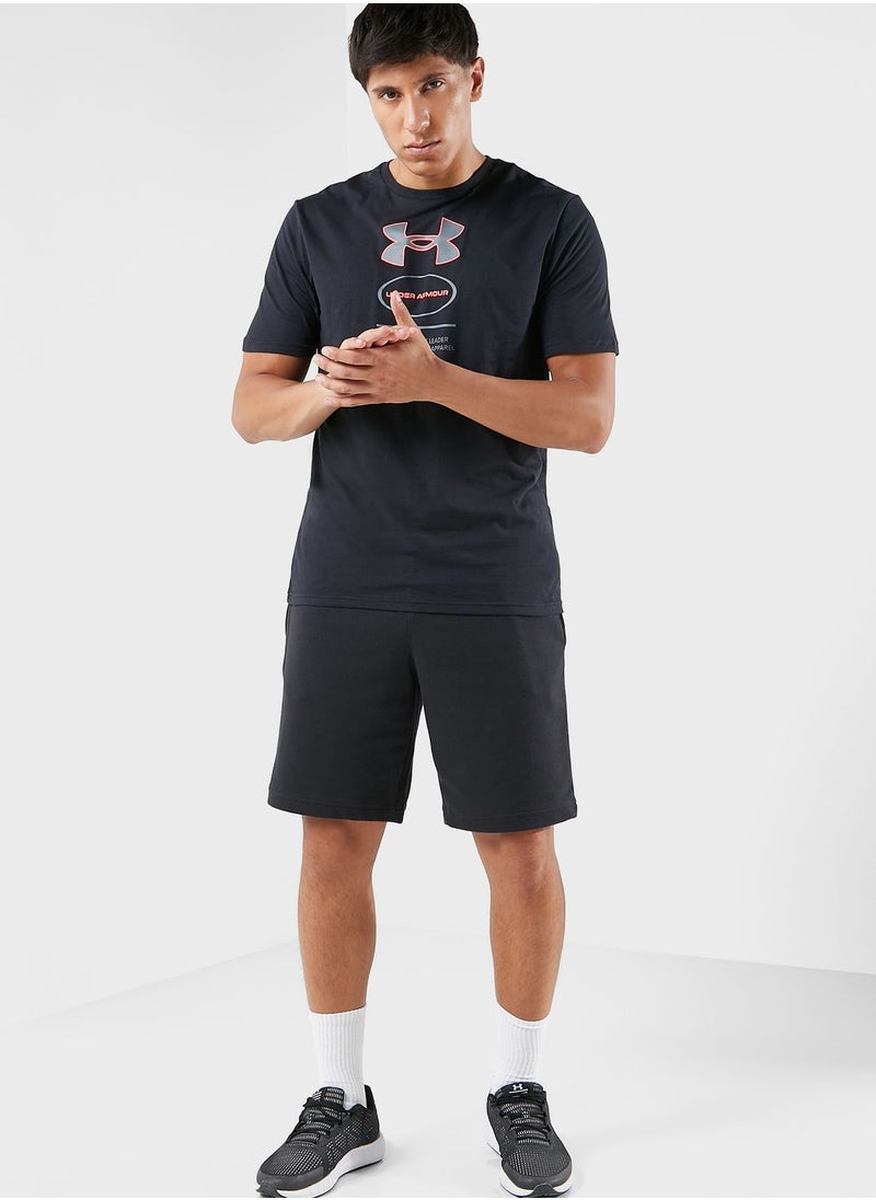 UNDER ARMOUR - Branded Gel Stack Logo T-shirt - Image 1