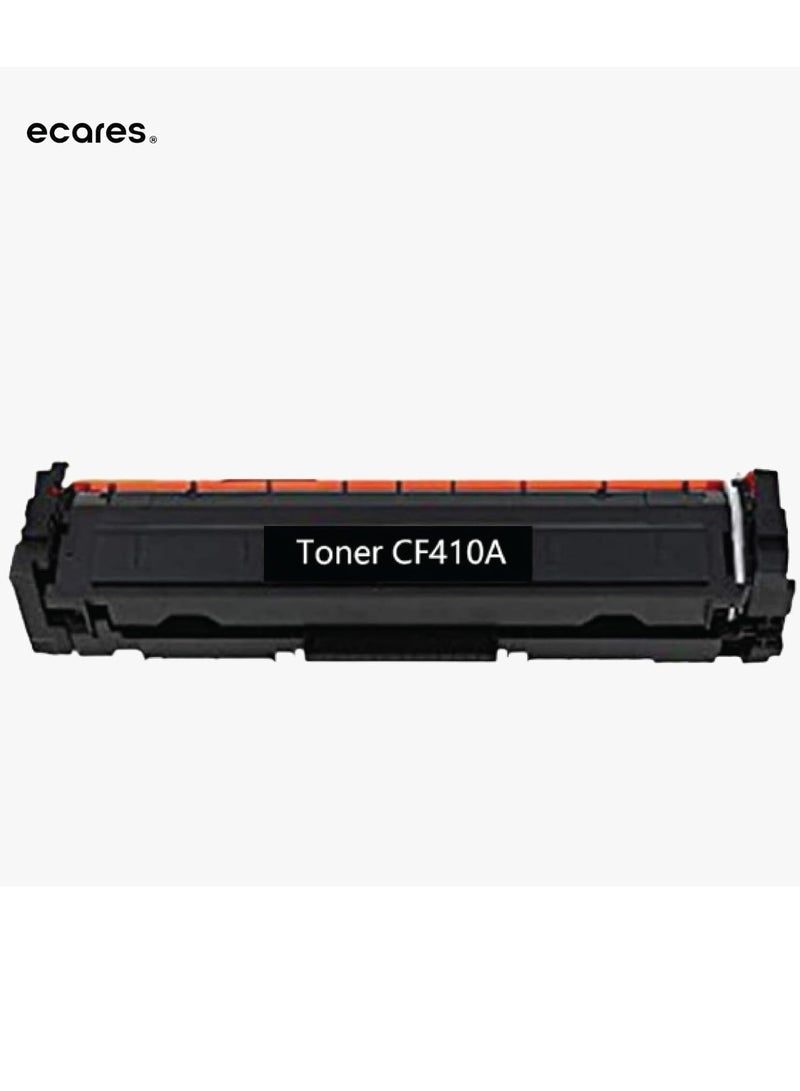 ECARES®410A Toner Cartridge CF410A with HP Color Laserjet Pro MFP M452dn M452dw M452nw M477fdw M477fnw M477fdn M377dw Printer( Black) - Image 1
