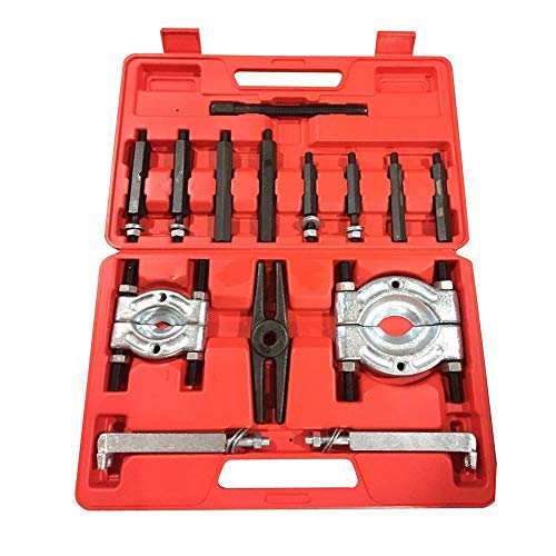 VOLTZ Bearing Puller Capacity Separator Wheel Hub Axle Puller Pinion Removal Splitter Tool Kit DN-D1013 14PCS… - Image 1