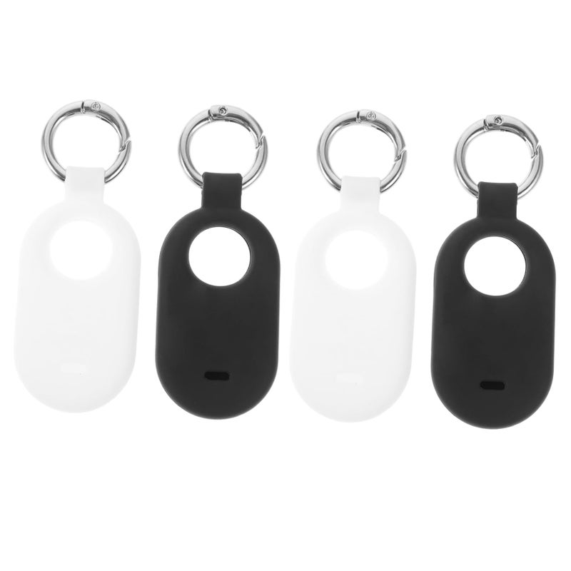 4 Pcs Locator Protective Cover with Hanging Ring Durable Hand Strap Tracer Case for Drop and Scratch Resistant Secure Fit - Image 2