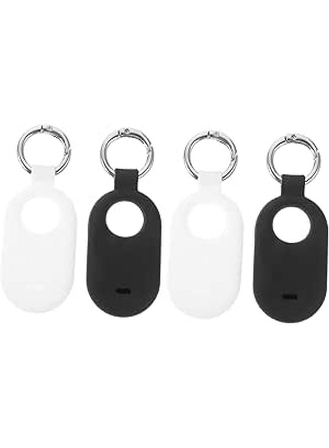4 Pcs Locator Protective Cover with Hanging Ring Durable Hand Strap Tracer Case for Drop and Scratch Resistant Secure Fit - Image 1