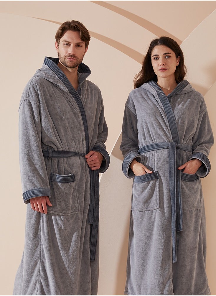 Reefi - Reefi Grey Modern Robe with A Cab - Image 1
