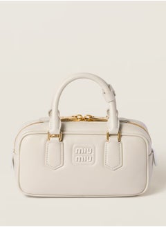 Miu Miu Miu Arcadie Leather Bag, Women's Leather Tote Bag, Women's Leather Shoulder Bag, Women's Leather Cross body Bag, Hand-bag  - Image 1