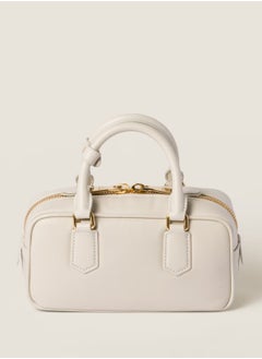 Miu Miu Miu Arcadie Leather Bag, Women's Leather Tote Bag, Women's Leather Shoulder Bag, Women's Leather Cross body Bag, Hand-bag  - Image 3