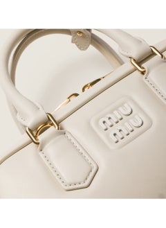 Miu Miu Miu Arcadie Leather Bag, Women's Leather Tote Bag, Women's Leather Shoulder Bag, Women's Leather Cross body Bag, Hand-bag  - Image 5