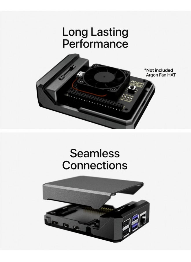 Argon Forty Argon NEO Raspberry Pi 4 Case | All Aluminum  - Image 3