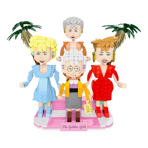 Brickcraft The Golden Girls Building Blocks Set 734 PCS Brick Toy Kit for Ages 8 Retro TV Show Collectible Figures Model Fun Display Build for Adults Fans Nostalgic Gift and Xmas Present - Image 5