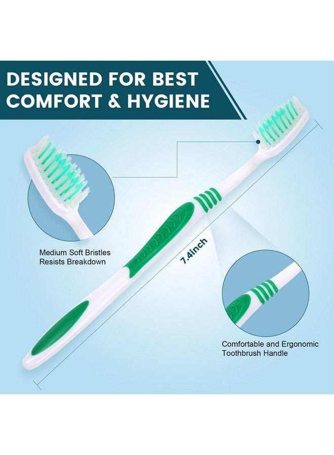 Navona 100 PCS Premium Individually Wrapped Bulk Toothbrush Pack, Disposable Toothbrushes, Kids Toothbrush, Soft Toothbrushes for Adult,Soft Bristle,Ergonomics Handle,Perfect for Travel Hotel Donation - Image 3