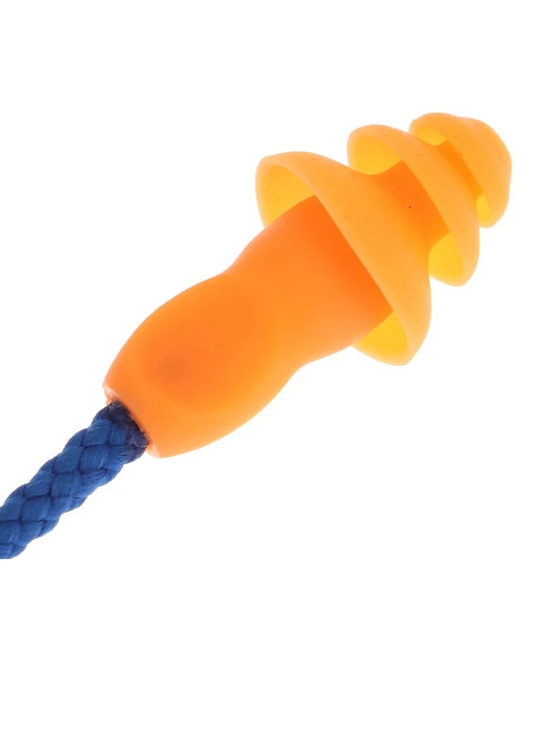 ارواق سدادة أذن داخل الأذن، سماعات أذن لتقليل الضوضاء لحماية العمال، سماعات عمل محمولة للحماية الصناعية، سدادات أذن مريحة مع مكبرات صوت عالية الجودة، (قطعة واحدة، أزرق) - Image 4