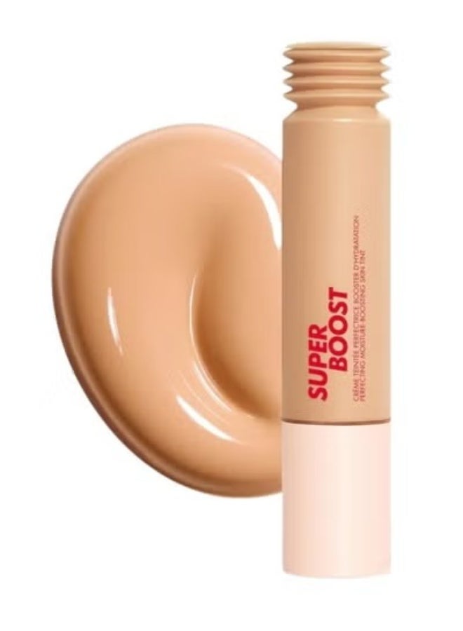 MAKE UP FOR EVER Super Boost Lightweight Moisturizing Skin Tint 30ml – Shade 04 (Light Skin with Golden Undertones) – Infused with Hyaluronic & Polyglutamic Acids - Image 1