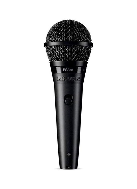 PGA58 Cardioid Dynamic Vocal Microphone  Black ﻿