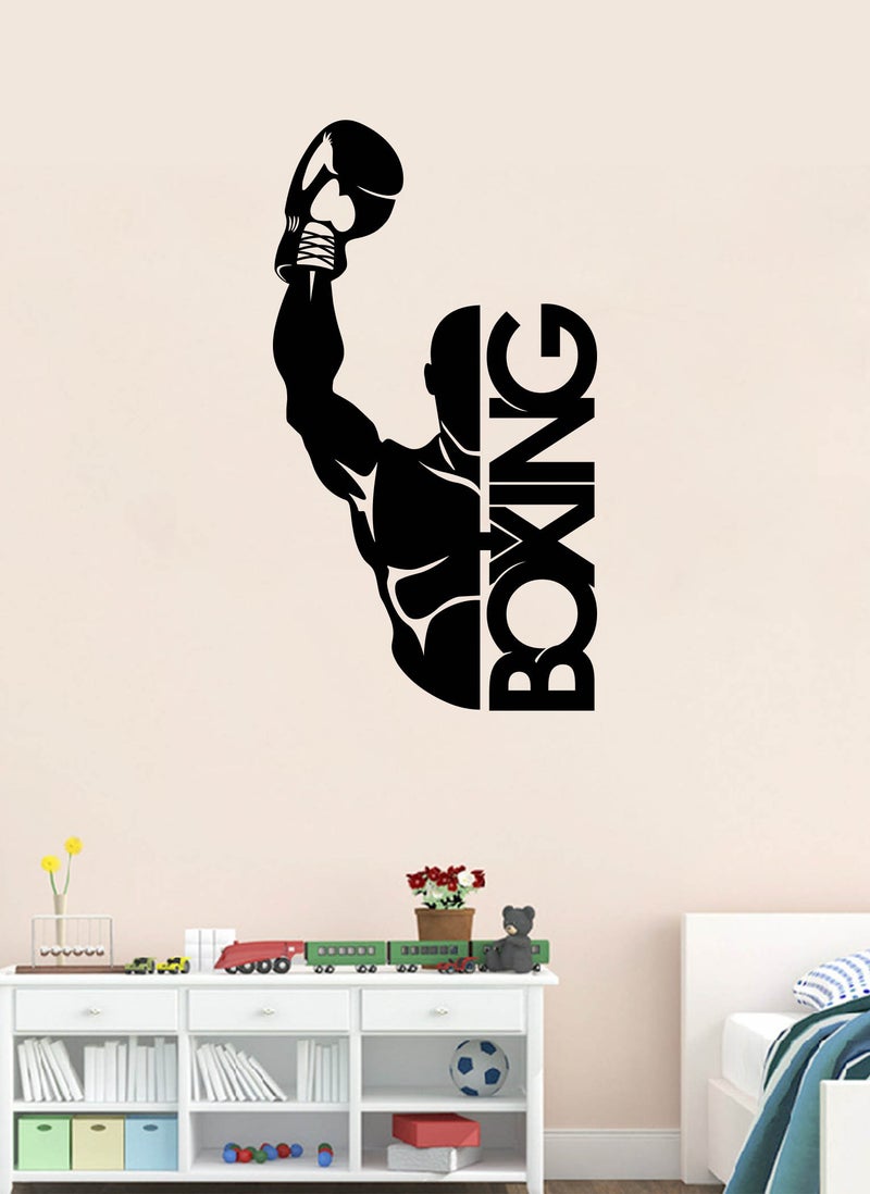 Spoil Your Wall Boxing and Boxer Art Wall Decal - Wall Arts Home Décor - Wall Sticker, 50x90 cm by Spoil Your Wall - Image 1