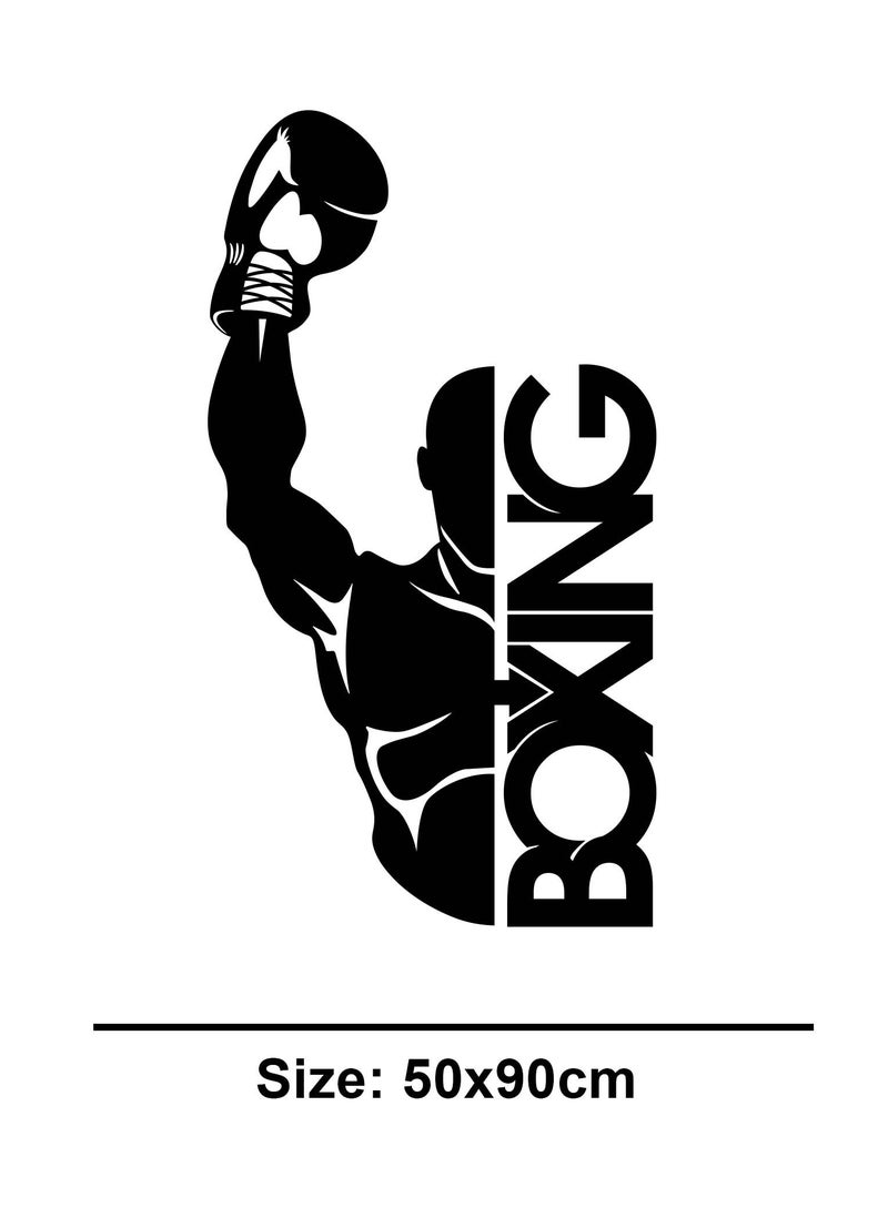 Spoil Your Wall Boxing and Boxer Art Wall Decal - Wall Arts Home Décor - Wall Sticker, 50x90 cm by Spoil Your Wall - Image 3