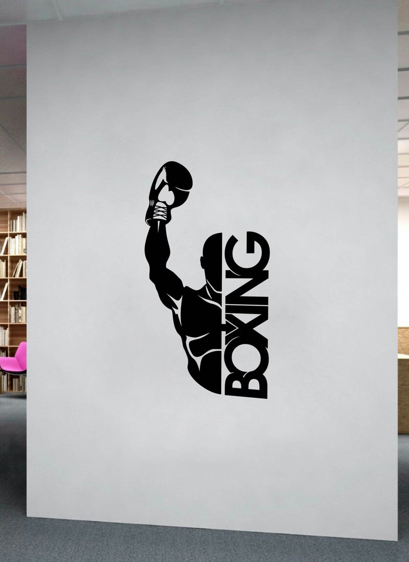 Spoil Your Wall Boxing and Boxer Art Wall Decal - Wall Arts Home Décor - Wall Sticker, 50x90 cm by Spoil Your Wall - Image 2
