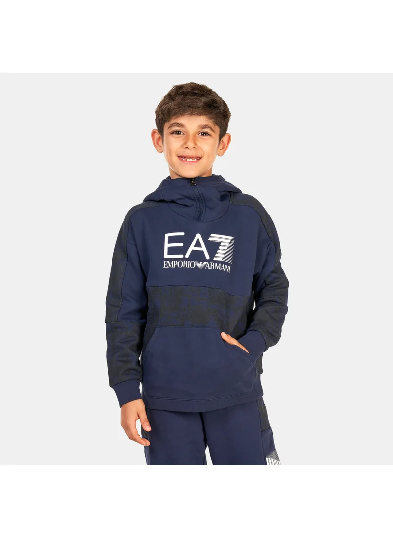 EA7 Emporio Armani Kids' Train Visibility Hoodie