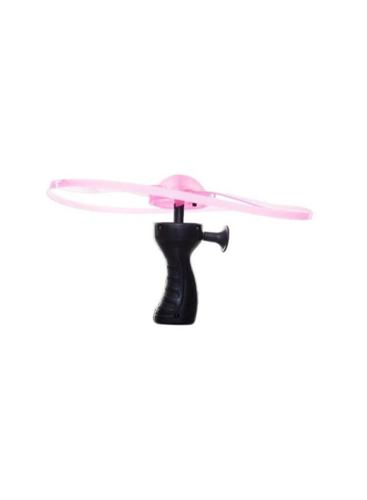 Pink and Black Outdoor Flying Disc Game 