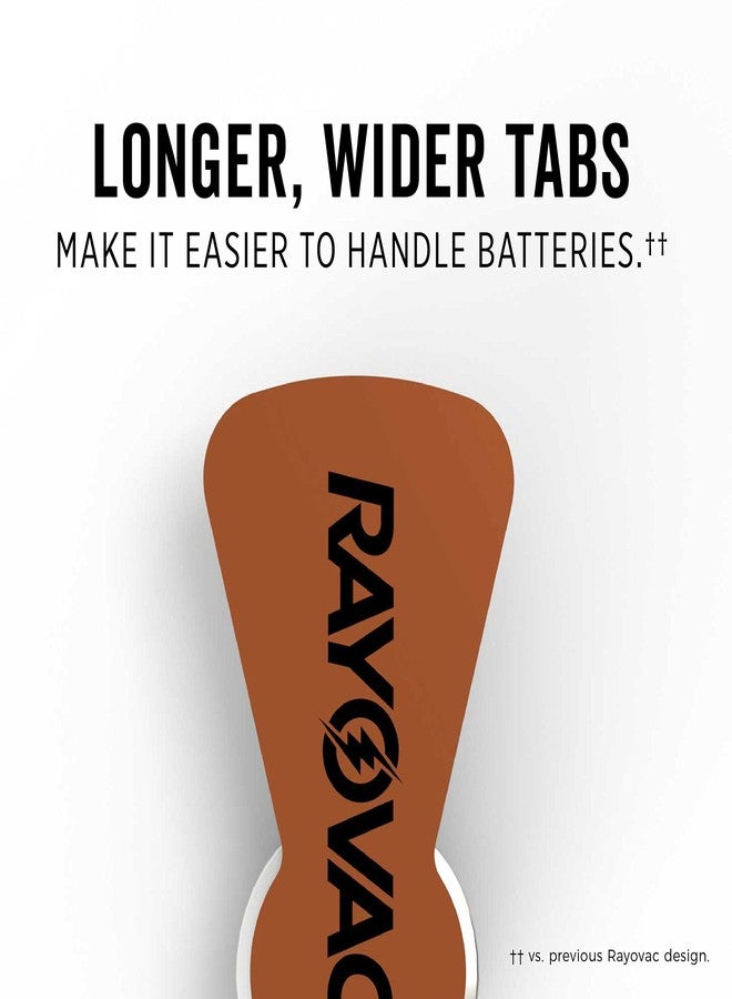 Rayovac Size 312 Hearing Aid Batteries, Hearing Aid Batteries Size 312, 32 Count - Image 4