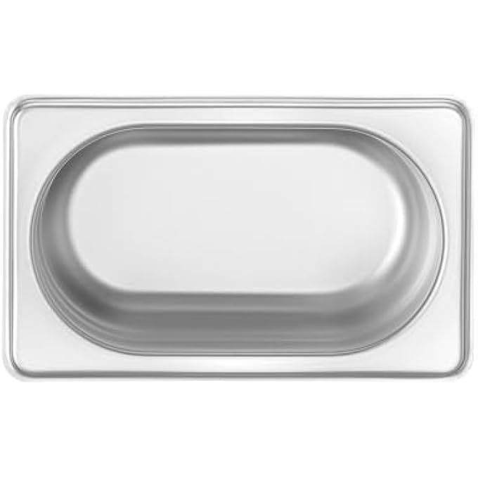 HENDI Recipiente Gn 19Contenedor GnApilableResistente A Temperaturas De 40 A 300CApto Para HornosCongeladoresCalientaplatosBao Mara06L176X108XH 65MmAcero Inoxidable 1810 - Image 3