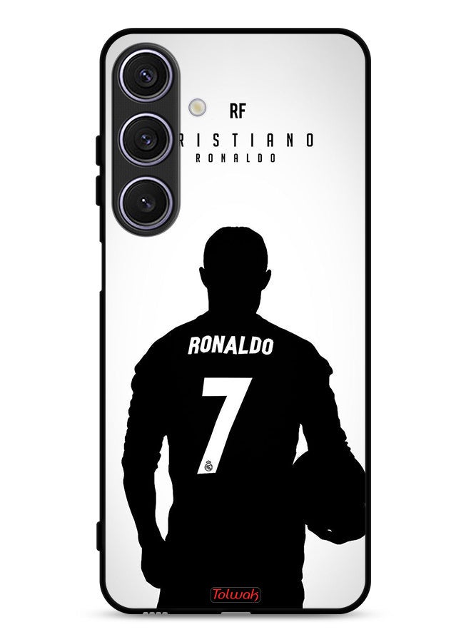 Tolwak Samsung Galaxy A26 Protective Case Cover Cristiano Ronaldo Mask - Image 1
