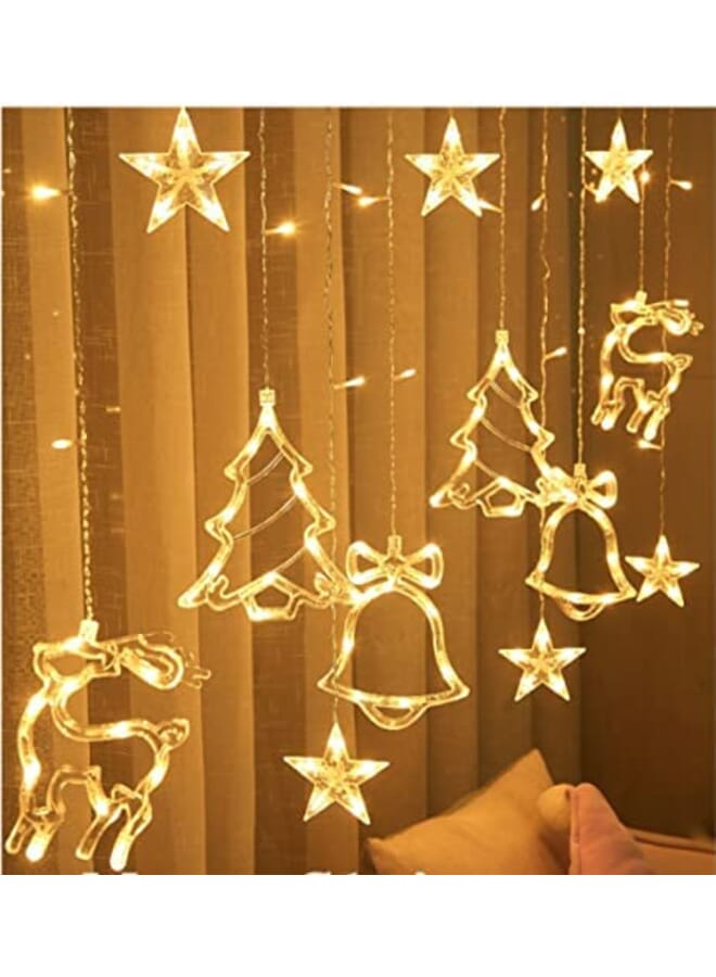 Party Propz Christmas Led String Curtain Lights For Christmas Decoration - Image 1