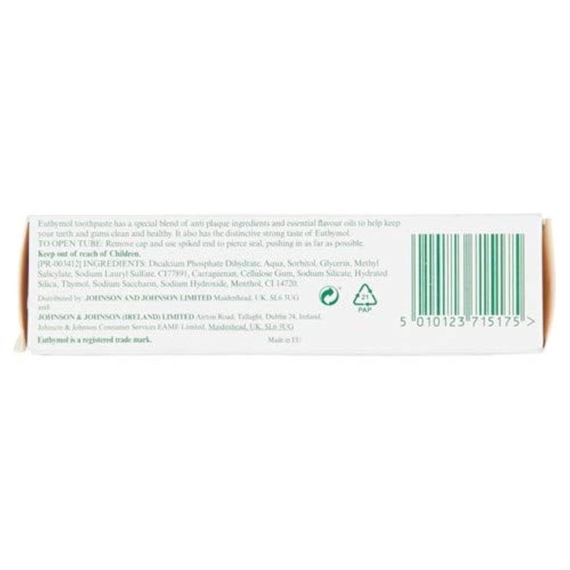 Euthymol Original Toothpaste, 75ml - Image 2