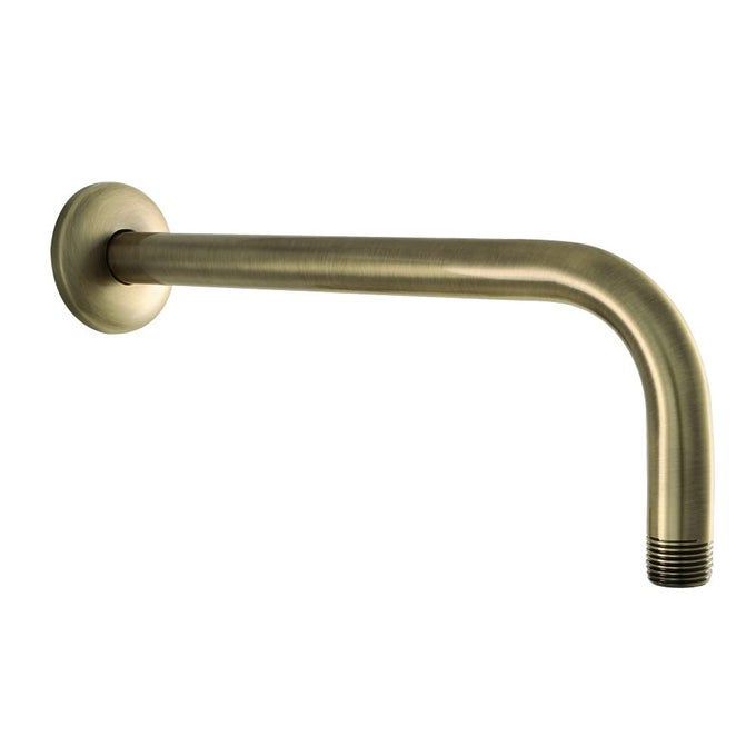 K112A3 12INCH RAIN DROP SHOWER ARM ANTIQUE BRASS