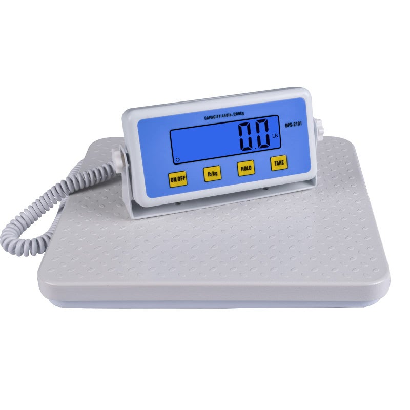 Tetuga Medical Scale Heavy Duty 440 lb High Capacity Wrestling Scale for Body Weight with Easy to Read LCD Display Physician Scale Professional Medical Grade Scale for Doctor Home Gym Office - Image 3