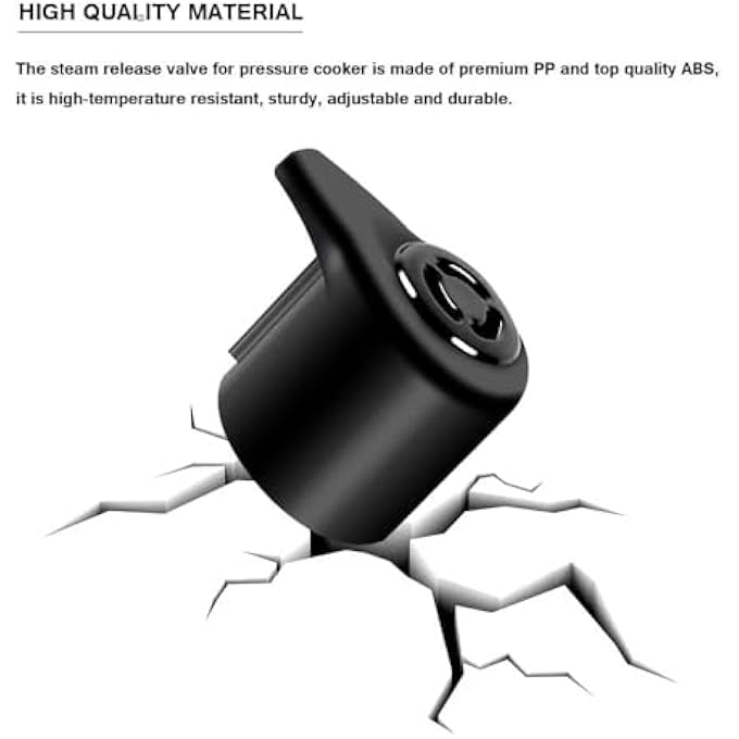 Bukela Steam Release Valve Universal Pressure Cooker Valve Replacement Handle For Instant Pot 3 5 6 8 Qt - Image 4