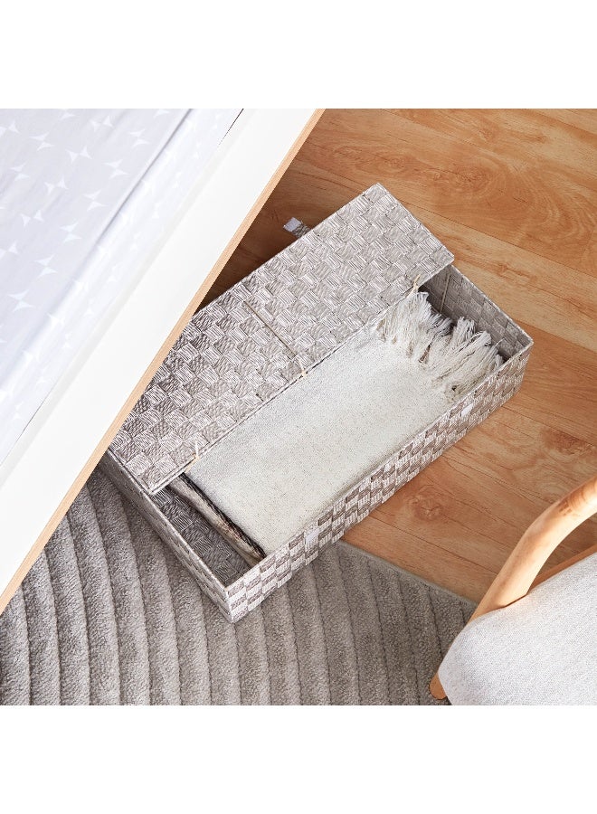 Home Box Strap Storage Basket 61 x 15 x 38 cm - Image 1