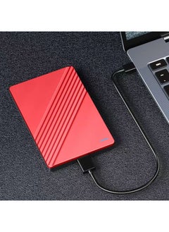 Generic 2.5inch HiGh Speed Transmission USB3.0 Mobile Hard Drive 160G320G500G External Mobile Mechanical Hard Drive Wholesale-Capacity:320GB-Interface:Red Metal Shell USB3.0  - Image 3