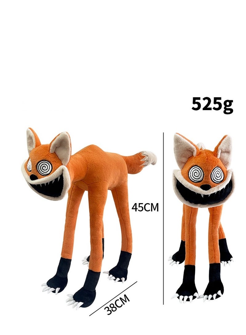 XiuWoo سمايلنج كريترز الفصل 3 كاتناب لعبة الوحش الكرتونية المبتسمة سلسلة كريترز دمية قطيفة للأطفال والكبار والمشجعين هدية العيد 45 سم (قطعة واحدة) - Image 1