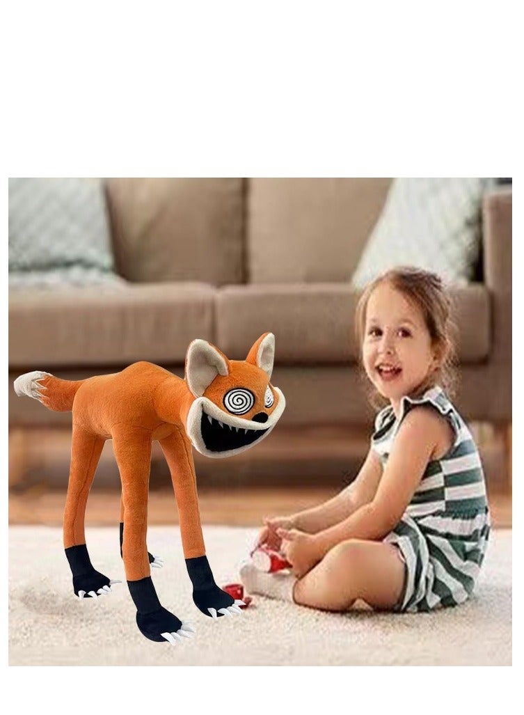 XiuWoo سمايلنج كريترز الفصل 3 كاتناب لعبة الوحش الكرتونية المبتسمة سلسلة كريترز دمية قطيفة للأطفال والكبار والمشجعين هدية العيد 45 سم (قطعة واحدة) - Image 3