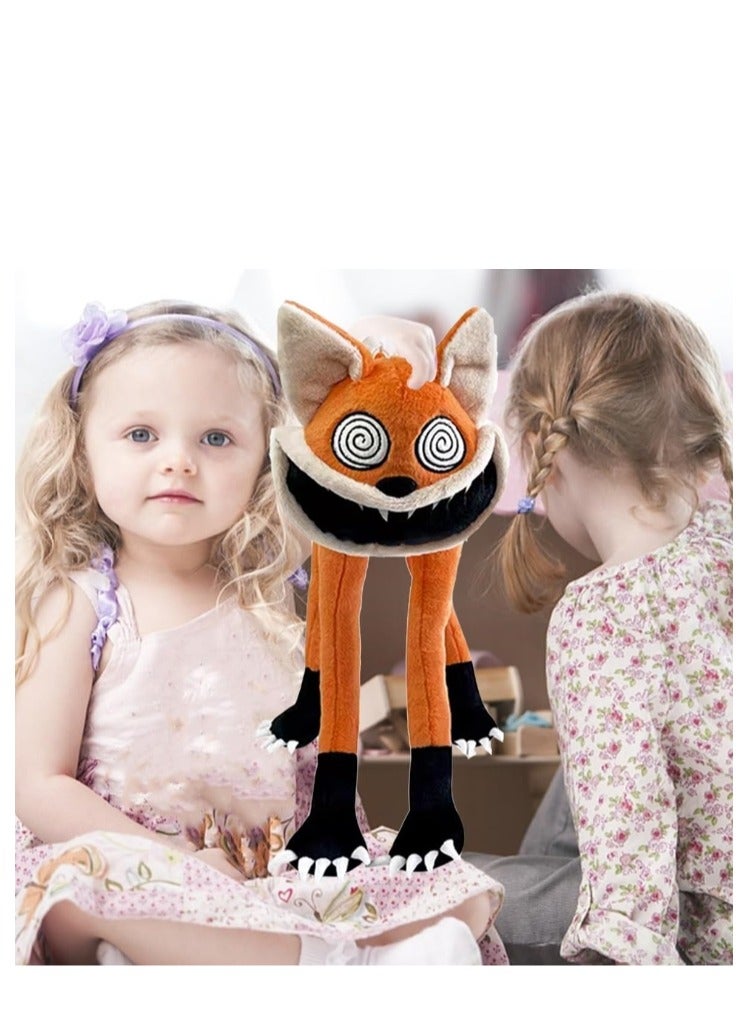 XiuWoo سمايلنج كريترز الفصل 3 كاتناب لعبة الوحش الكرتونية المبتسمة سلسلة كريترز دمية قطيفة للأطفال والكبار والمشجعين هدية العيد 45 سم (قطعة واحدة) - Image 4