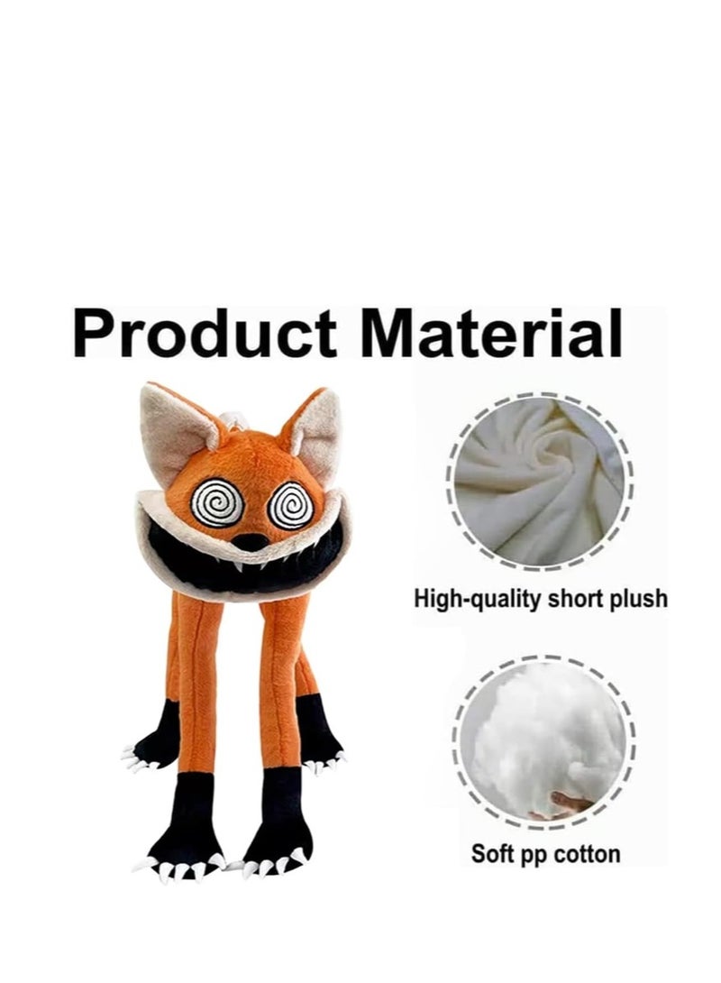 XiuWoo سمايلنج كريترز الفصل 3 كاتناب لعبة الوحش الكرتونية المبتسمة سلسلة كريترز دمية قطيفة للأطفال والكبار والمشجعين هدية العيد 45 سم (قطعة واحدة) - Image 5