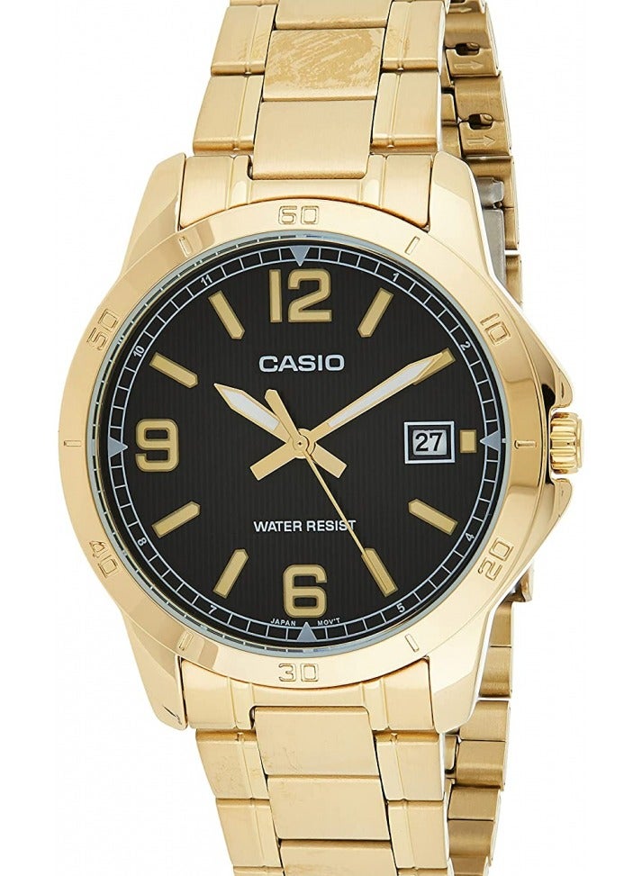 CASIO Men's Dress Water Resistant Analog Watch MTP-V004G-1BUDF - Image 1